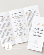 Load image into Gallery viewer, Brochure | Event Program | Trifold | Branded Pamphlet
