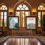 Load image into Gallery viewer, Beirut | Gemmayzeh | Arabic Calligraphy Wall Art Print |  الجميزة بيروت
