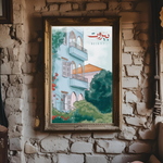 Load image into Gallery viewer, Beirut | Gemmayzeh | Arabic Calligraphy Wall Art Print |  الجميزة بيروت

