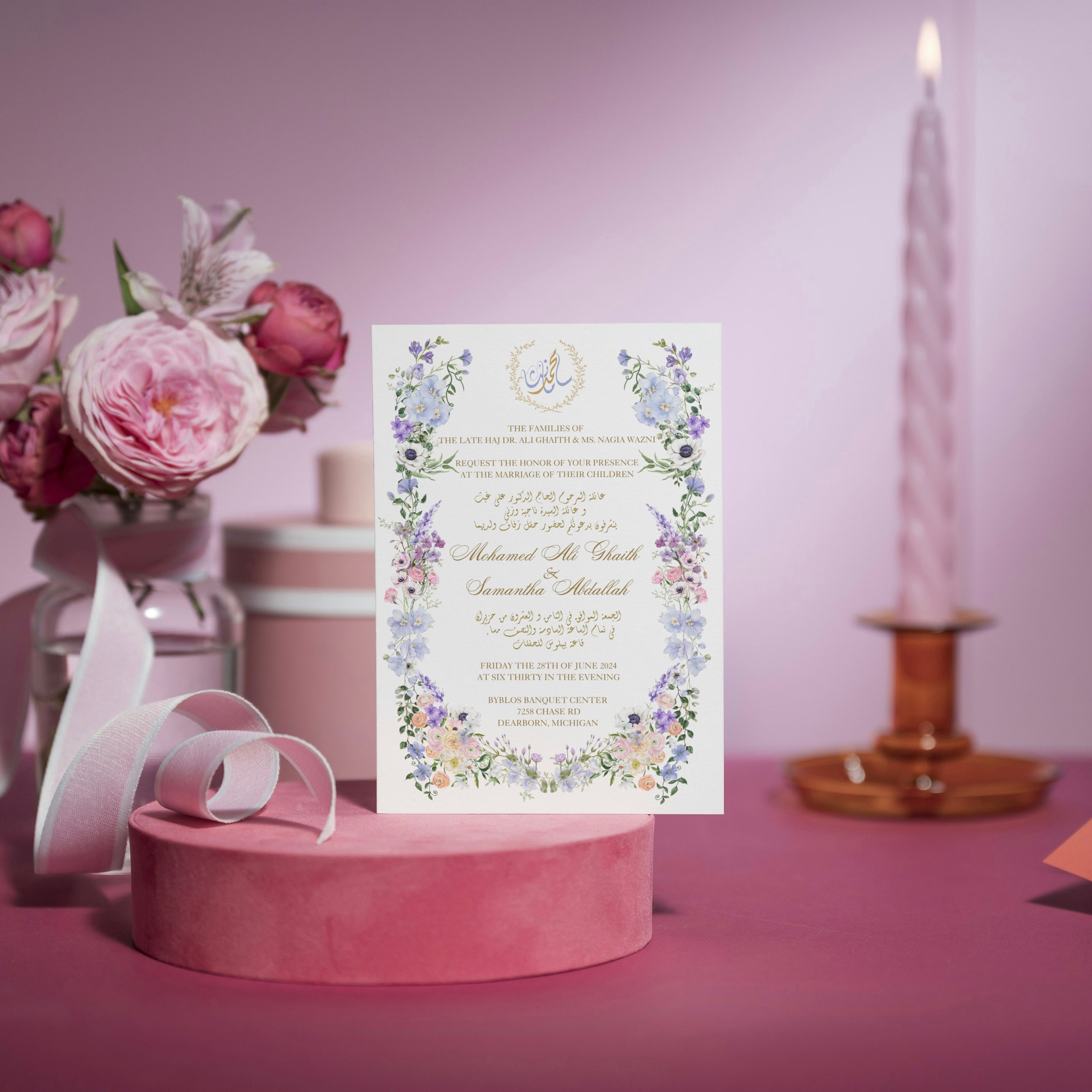 Periwinkle Crush | Love Stories | Wedding Suite | Wild Flowers | Sring Theme