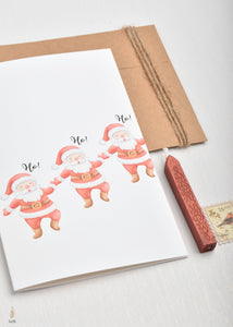 #103 Dancing Santa | Holidays & Celebrations Card | كريسماس | سانتا |