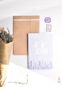 #2 Mama in Lavender | Mother's Day  Card | عيد الام