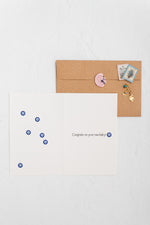 Load image into Gallery viewer, #28  Mashallah | Arabic  Congratulations  | New Baby Card | Gender Reveal | Baby Shower Card ا ماشاءالله | مولود جديد
