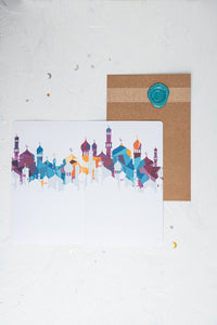 #85 Ramadan Silhouette |  Ramadan Cards | رمضان |