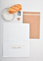 Load image into Gallery viewer, #89 Salt &amp; Bread Card | Valentine&#39;s Day Card | Arabic card | خبز و ملح |
