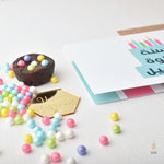 Load image into Gallery viewer, #67 Sana Helwa Cake | سنة حلوة يا جميل | Birthday Card
