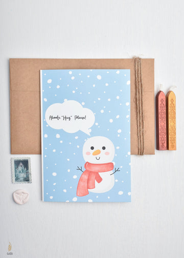 Snowman Aboota | Happy Holidays | عبوطة