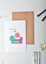 Load image into Gallery viewer, #112 Teacher Appreciation Card |  Letter to My Teacher | عيد المعلم | رسالة للمعلم
