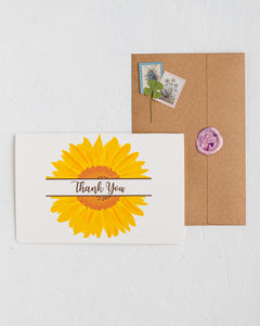 #46 Light In My Darkest Days | Sunflower | Thank You Card  |Teachers Appreciation | Spring Card | شكرا