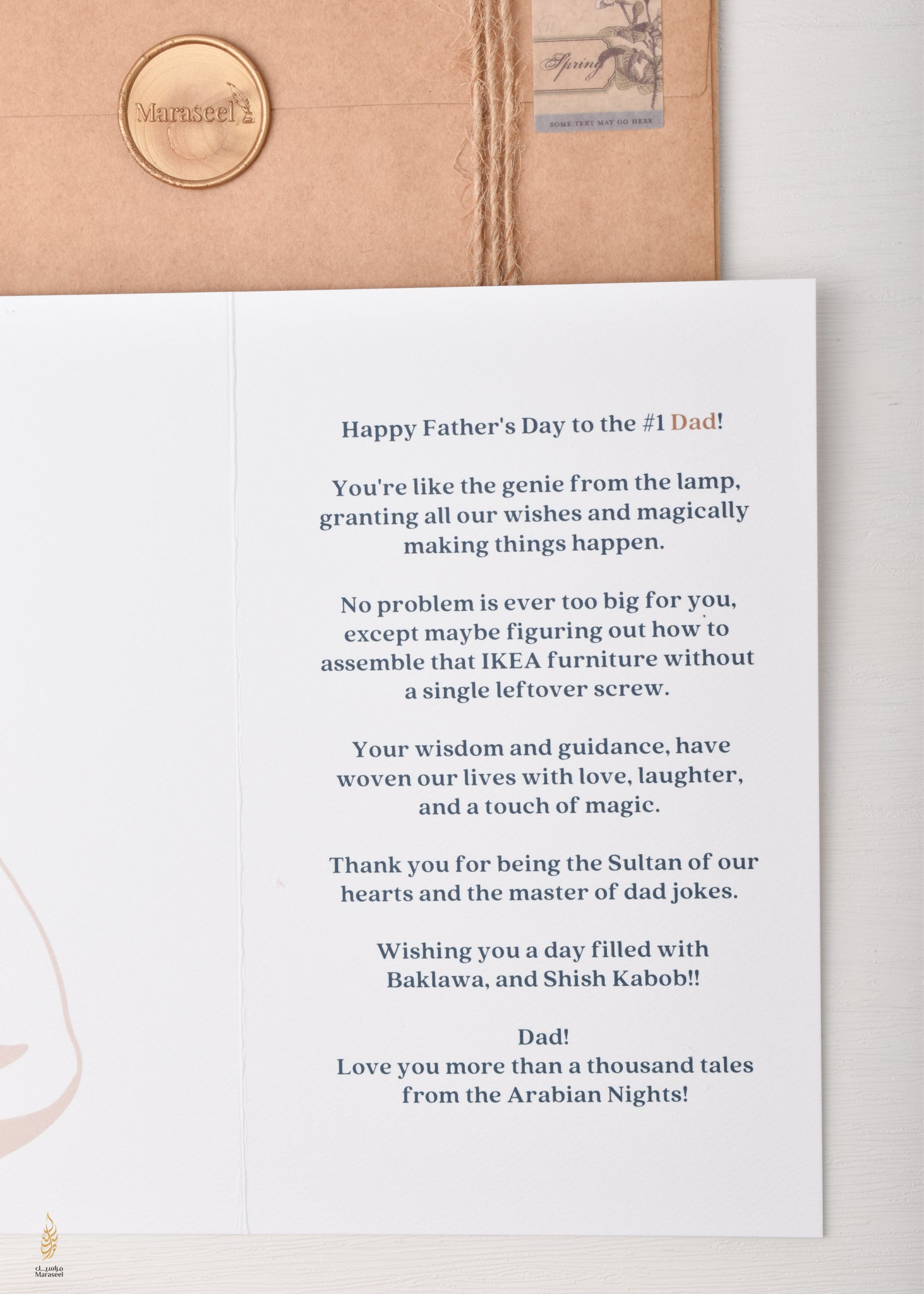 Number One Dad | Father's Day Card