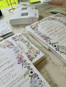 Periwinkle Crush | Love Stories | Wedding Suite | Wild Flowers | Sring Theme