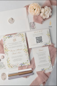 Love Stories | Wedding Suite | Spring Affair| بطاقة دعوة |
