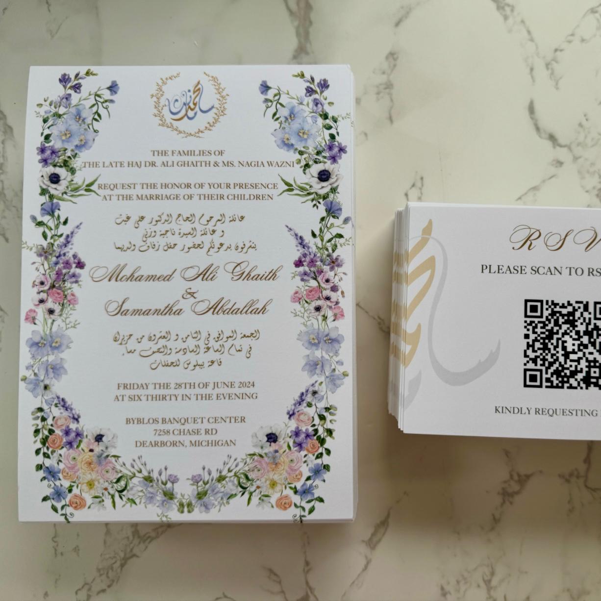 Periwinkle Crush | Love Stories | Wedding Suite | Wild Flowers | Sring Theme