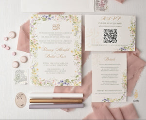 Love Stories | Wedding Suite | Spring Affair| بطاقة دعوة |