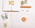 Load image into Gallery viewer, Arabian Nights|  Wedding  Invitation Suite | Warm Orange Blossom
