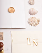 Load image into Gallery viewer, Arabian Nights |  Wedding Invitation Suite | Victorian Champagn
