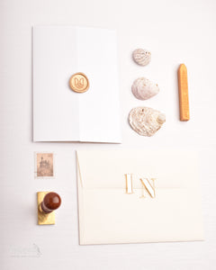 Arabian Nights |  Wedding  Invitation Suite | Victorian Champagn