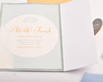 Load image into Gallery viewer, Arabian Nights  |  Wedding Invitation Suite |  For the Love of Feathers
