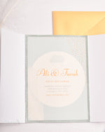 Load image into Gallery viewer, Arabian Nights  |  Wedding Invitation Suite |  For the Love of Feathers
