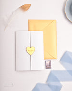 Load image into Gallery viewer, Arabian Nights  |  Wedding Invitation Suite |  For the Love of Feathers

