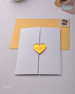 Arabian Nights  |  Wedding Invitation Suite |  For the Love of Feathers