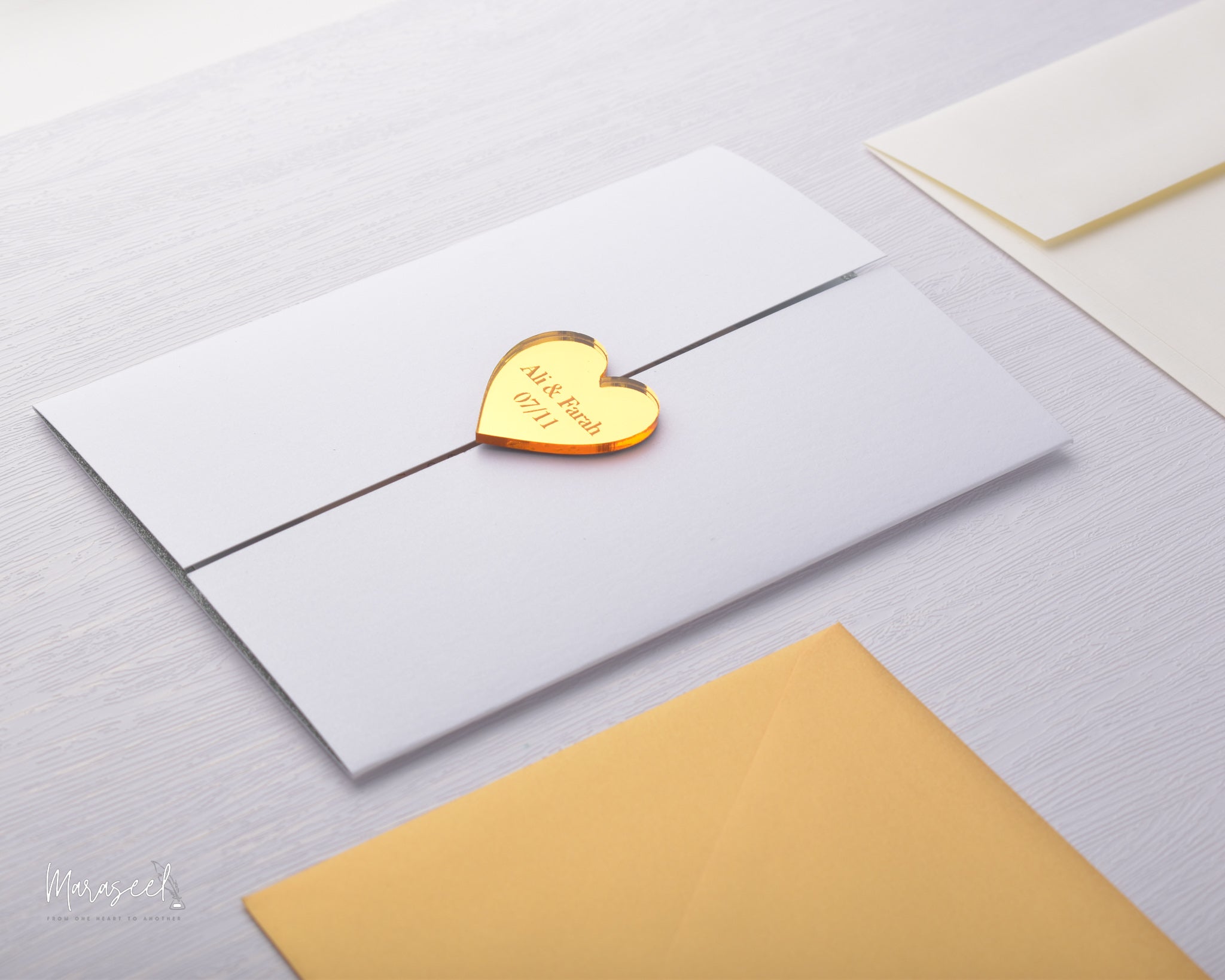 Arabian Nights  |  Wedding  Invitation Suite |  For the Love of Feathers
