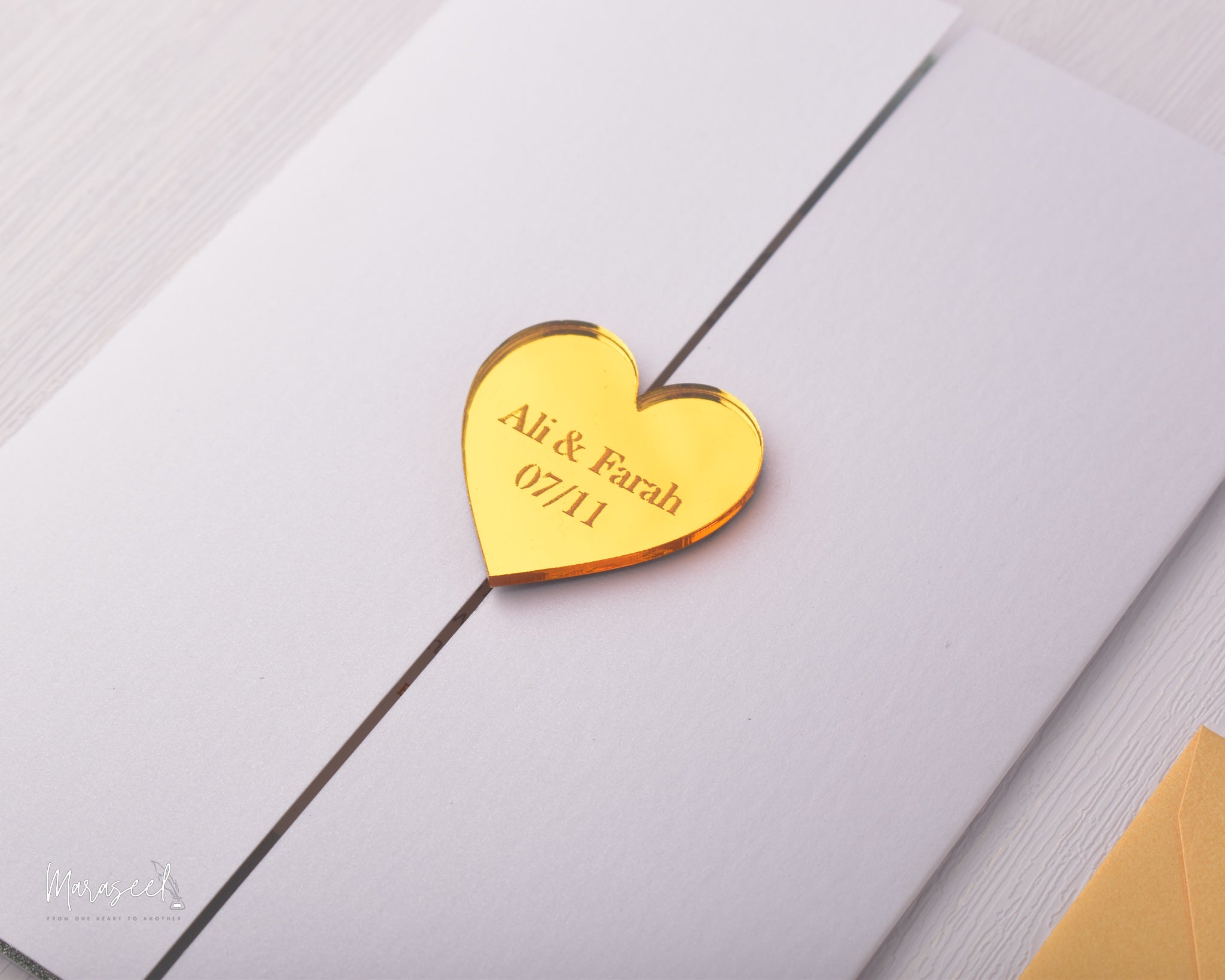 Arabian Nights  |  Wedding  Invitation Suite |  For the Love of Feathers