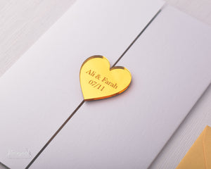 Arabian Nights  |  Wedding  Invitation Suite |  For the Love of Feathers