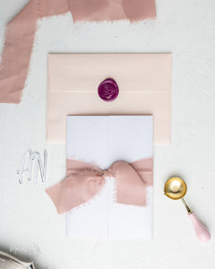 Arabian Nights |  Wedding Invitation Suite |  Pink Peony