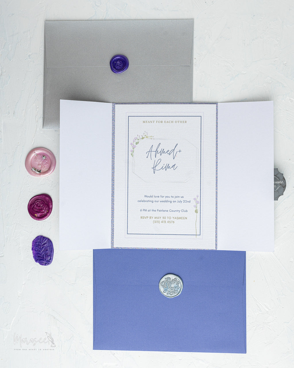 Arabian Nights | Wedding Invitation suites | Simply Lavender