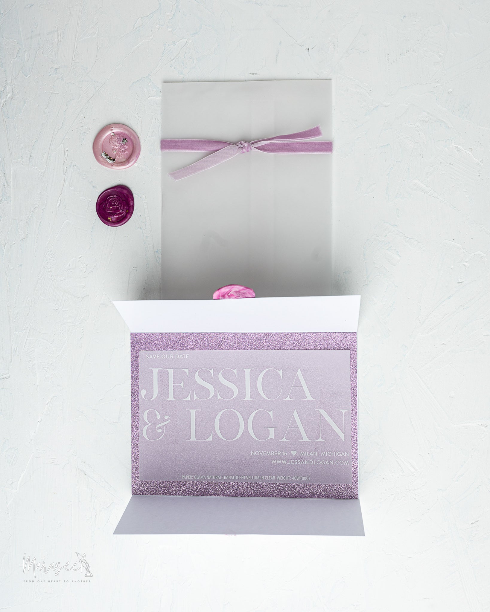 Arabian Nights |  Wedding Invitation Suites |  Vellum Elegance