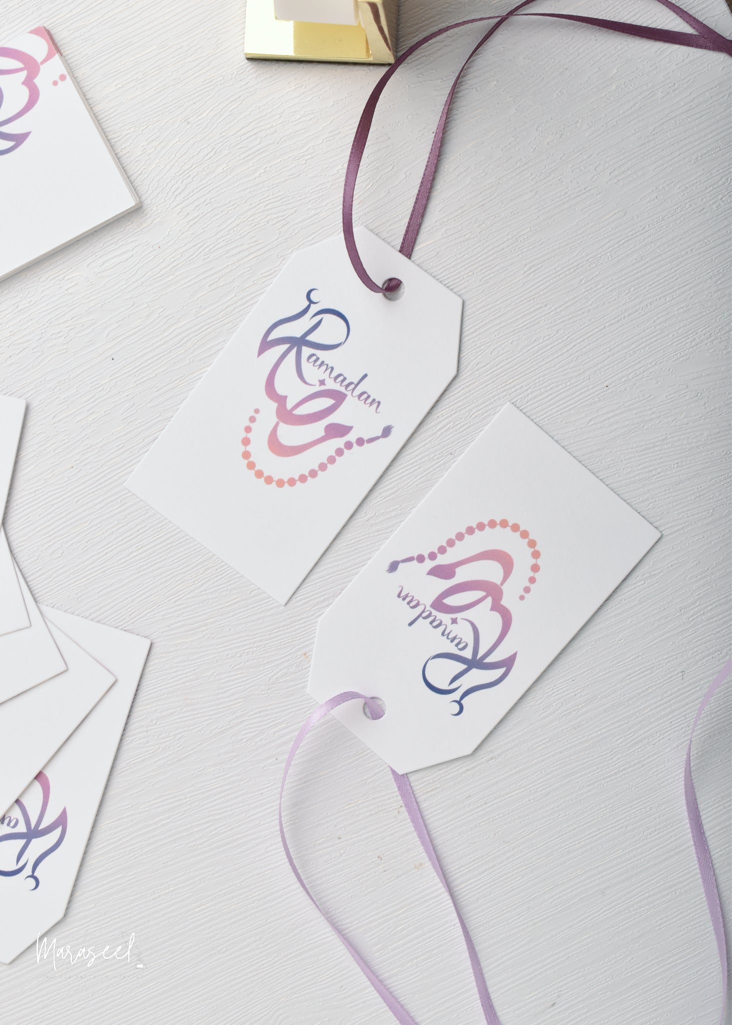 Ramadan Gift Tags for Gifting and Small Business Seasonal Packaging