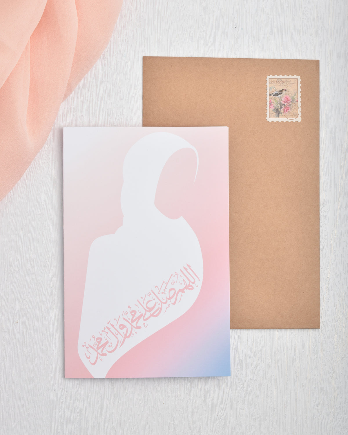 Congrats on your Hijab | Arabic | Congratulations | Pink Hijabee Girls Card | Takleef | تكليف | حجاب
