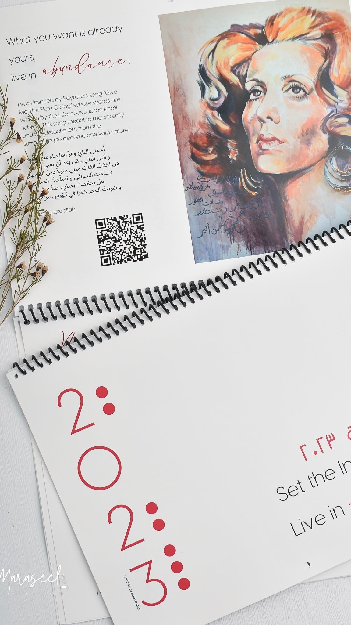 2023 Spiral Calendar
